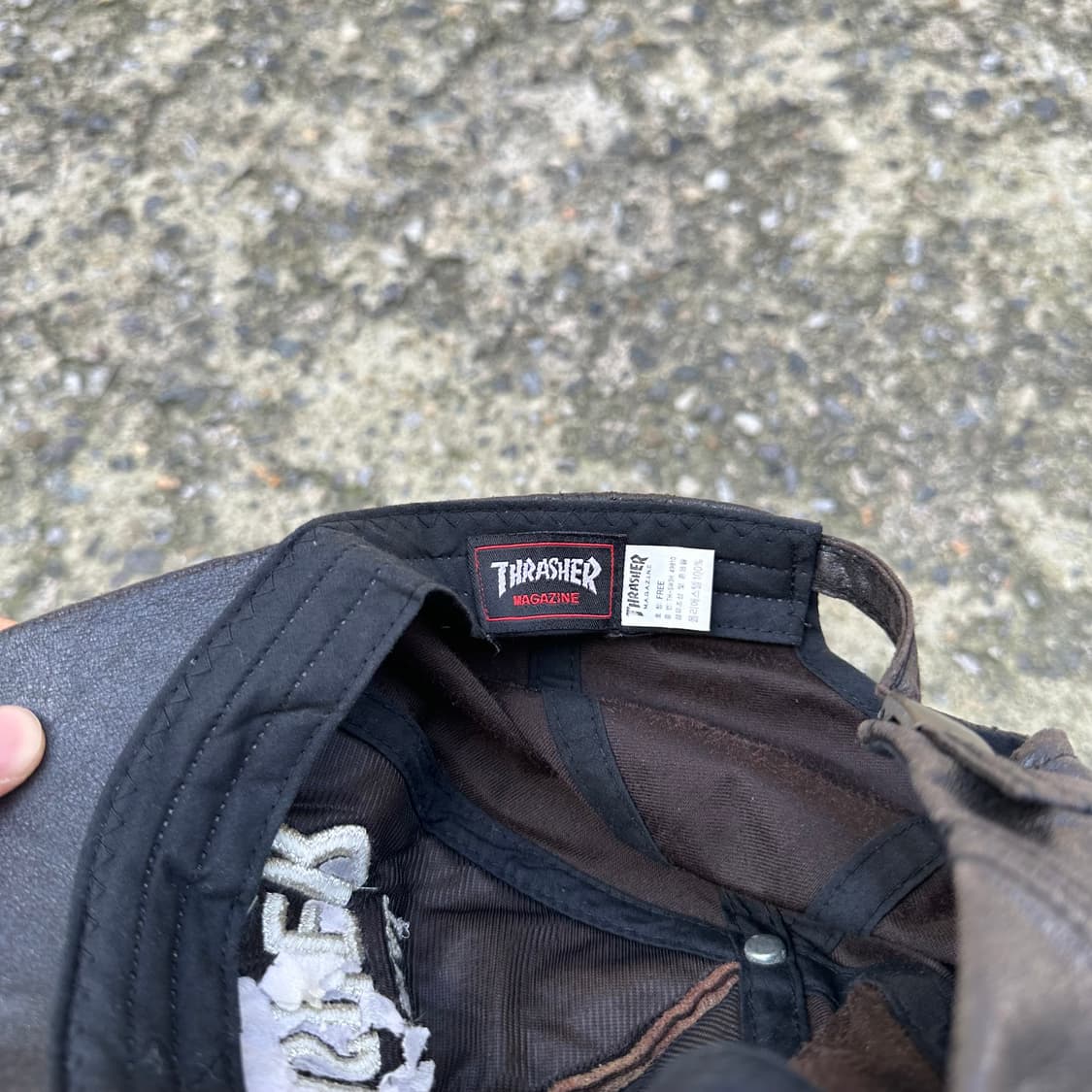thrasher cap 상품이미지4