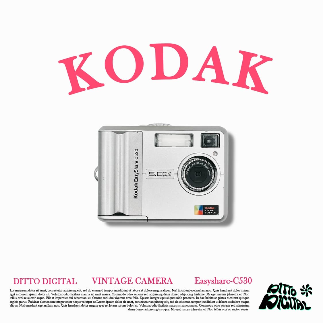 Kodak Easyshare C530디카 상품이미지1