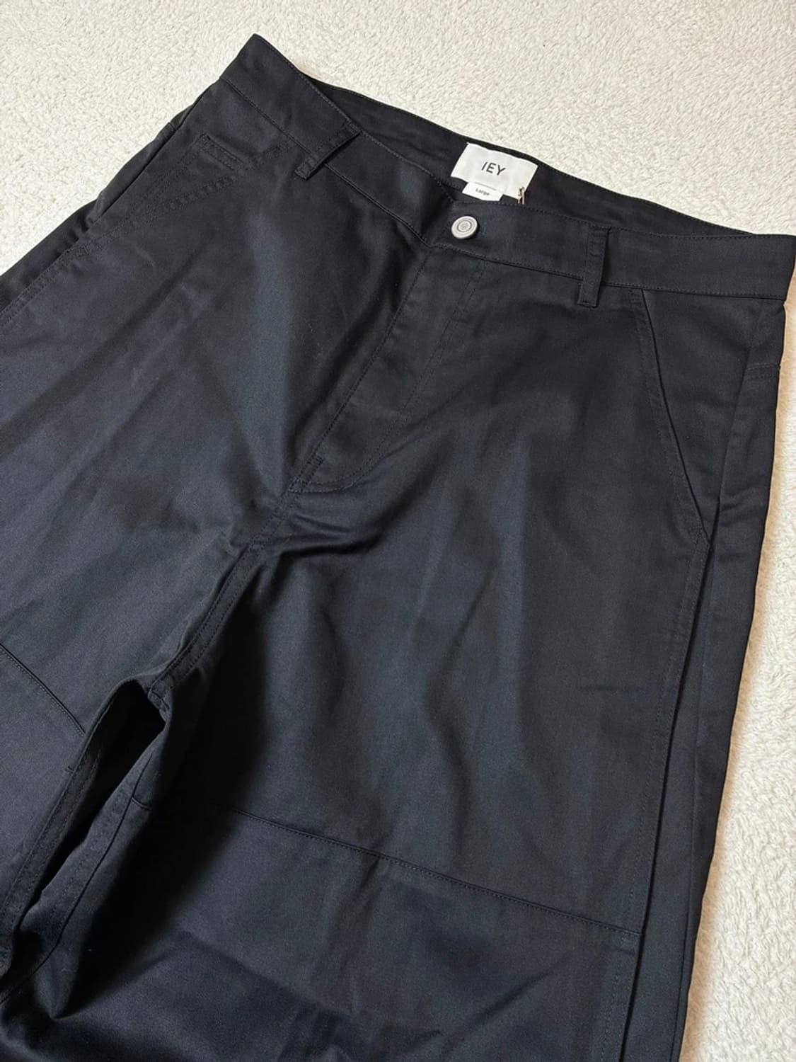 이에이 IEY 맥 사이드 턱 와이드 팬츠 PN7359 상품이미지2