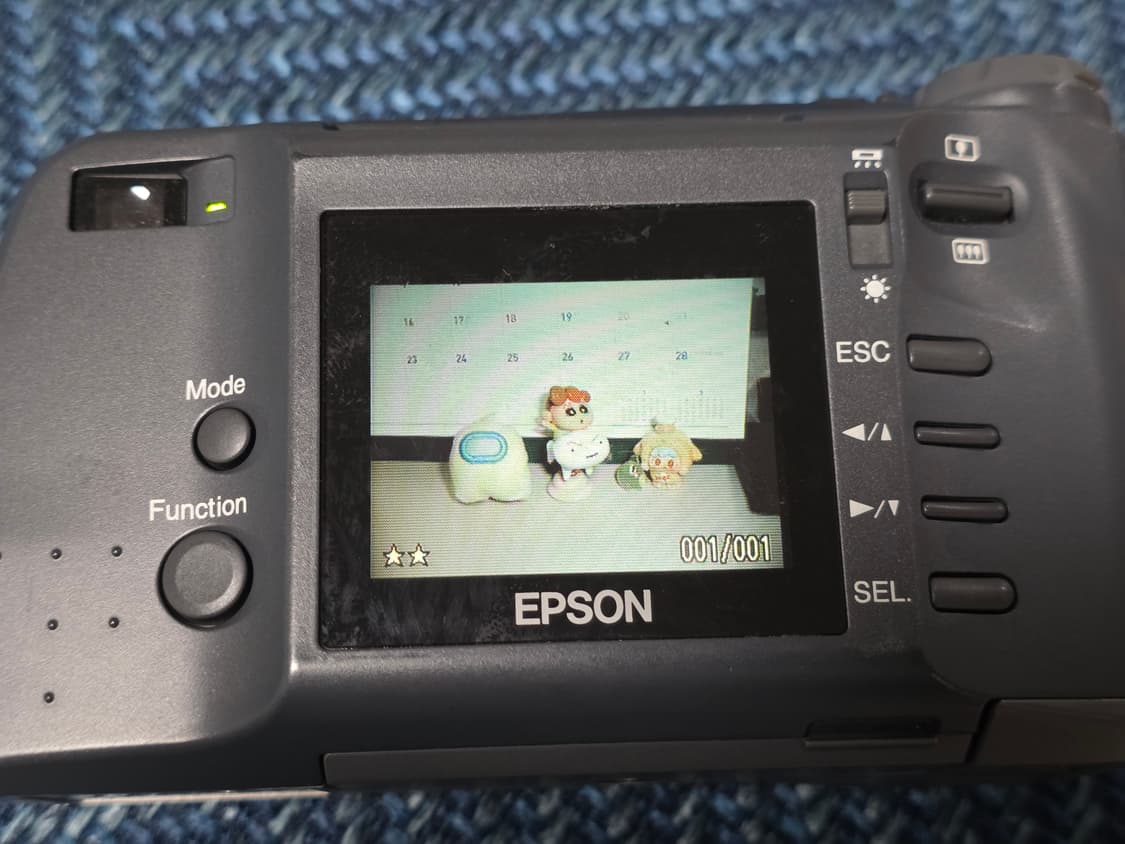 엡손 칼라리오 CP-700z 레어 빈티지 디지털카메라 상품이미지7