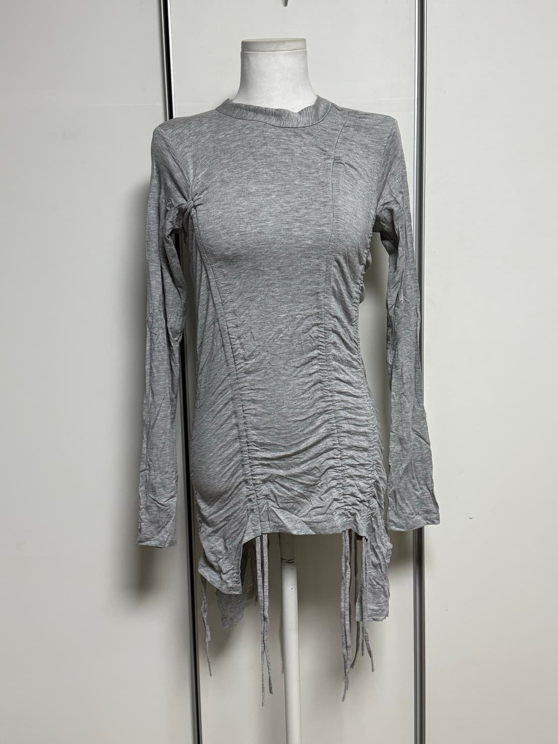 텍스처서울 셔링티셔츠 그레이 상품이미지5