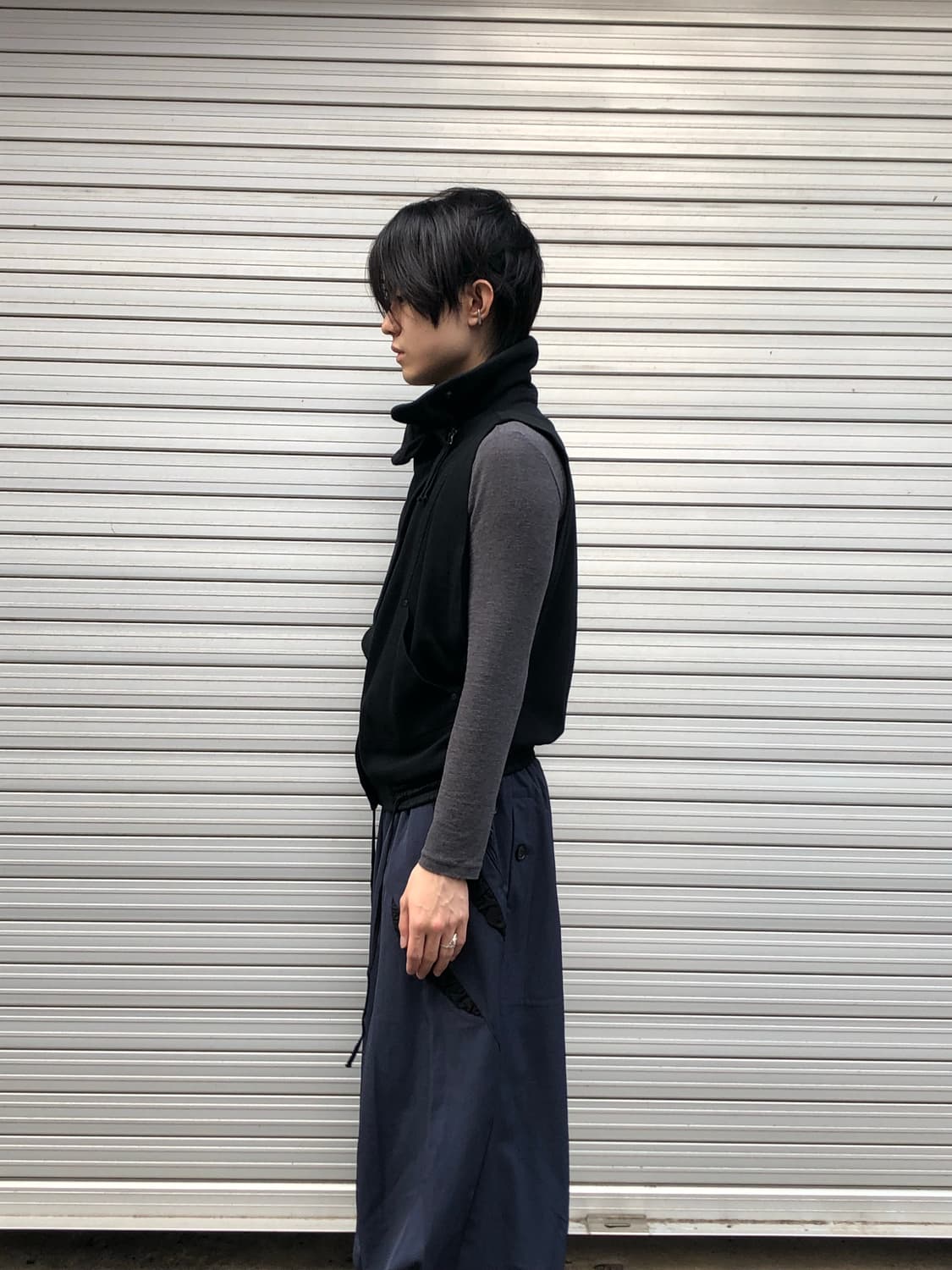 일라리아 니스트리 아티잔 사선 하이넥 베스트 상품이미지2