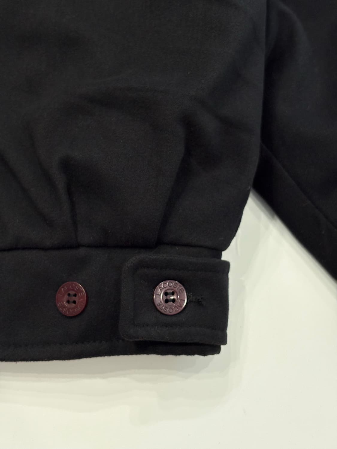 Lacoste 라코스테 오버핏 블랙 모직 자켓 상품이미지7