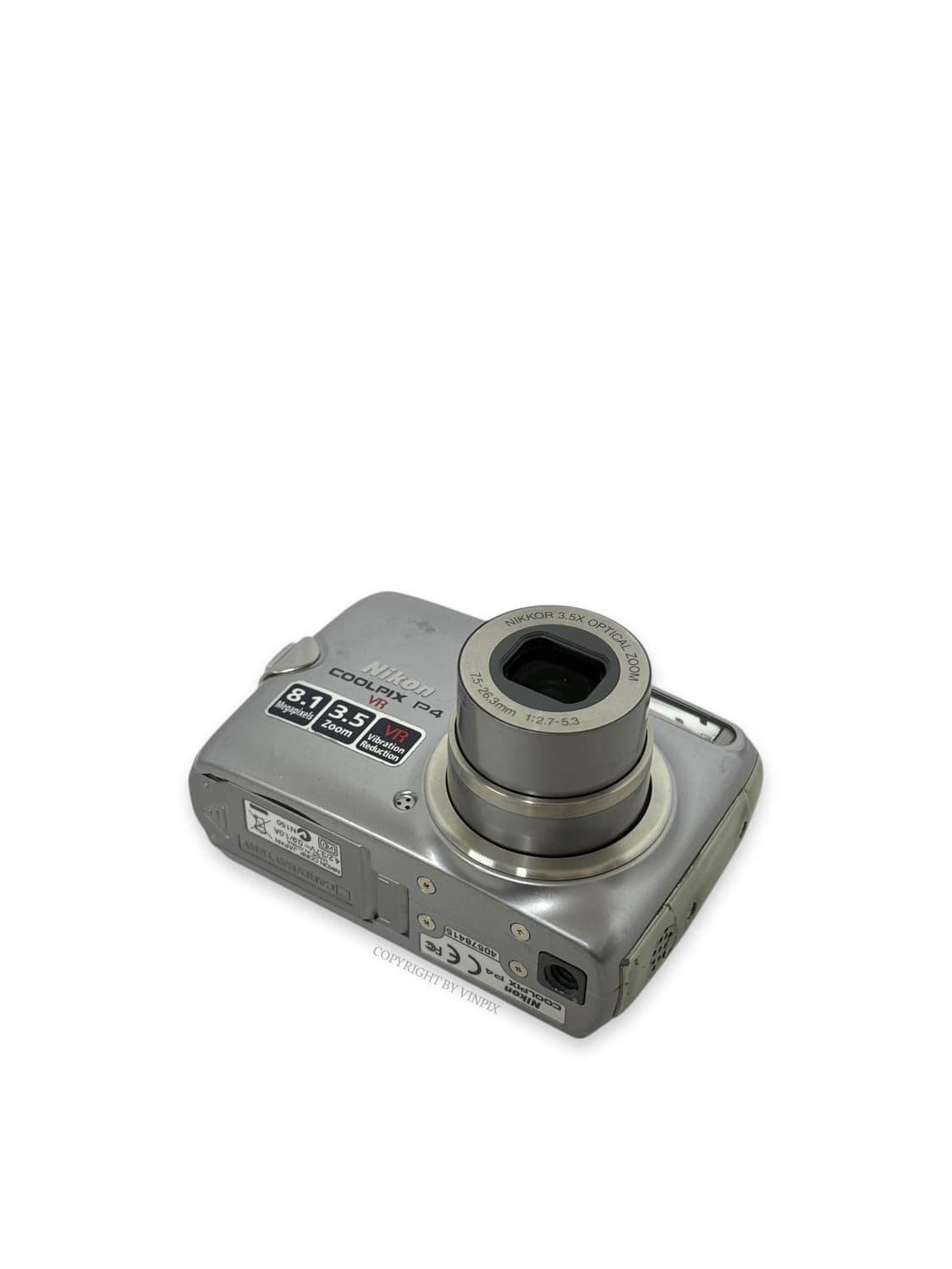 니콘 쿨픽스 P4(coolpix p4) 빈티지 디지털 카메라 디카 상품이미지8