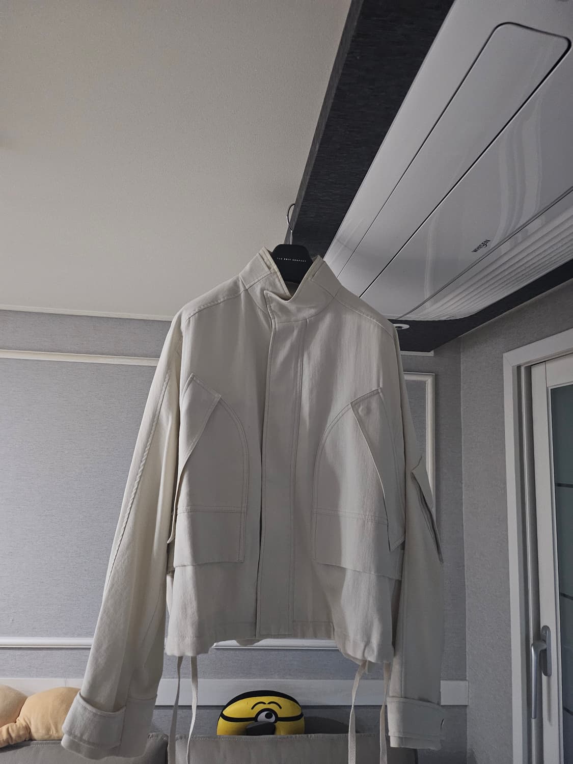 [거의 새것] 솔리드옴므 포켓 크롭 자켓 점퍼 48 상품이미지1