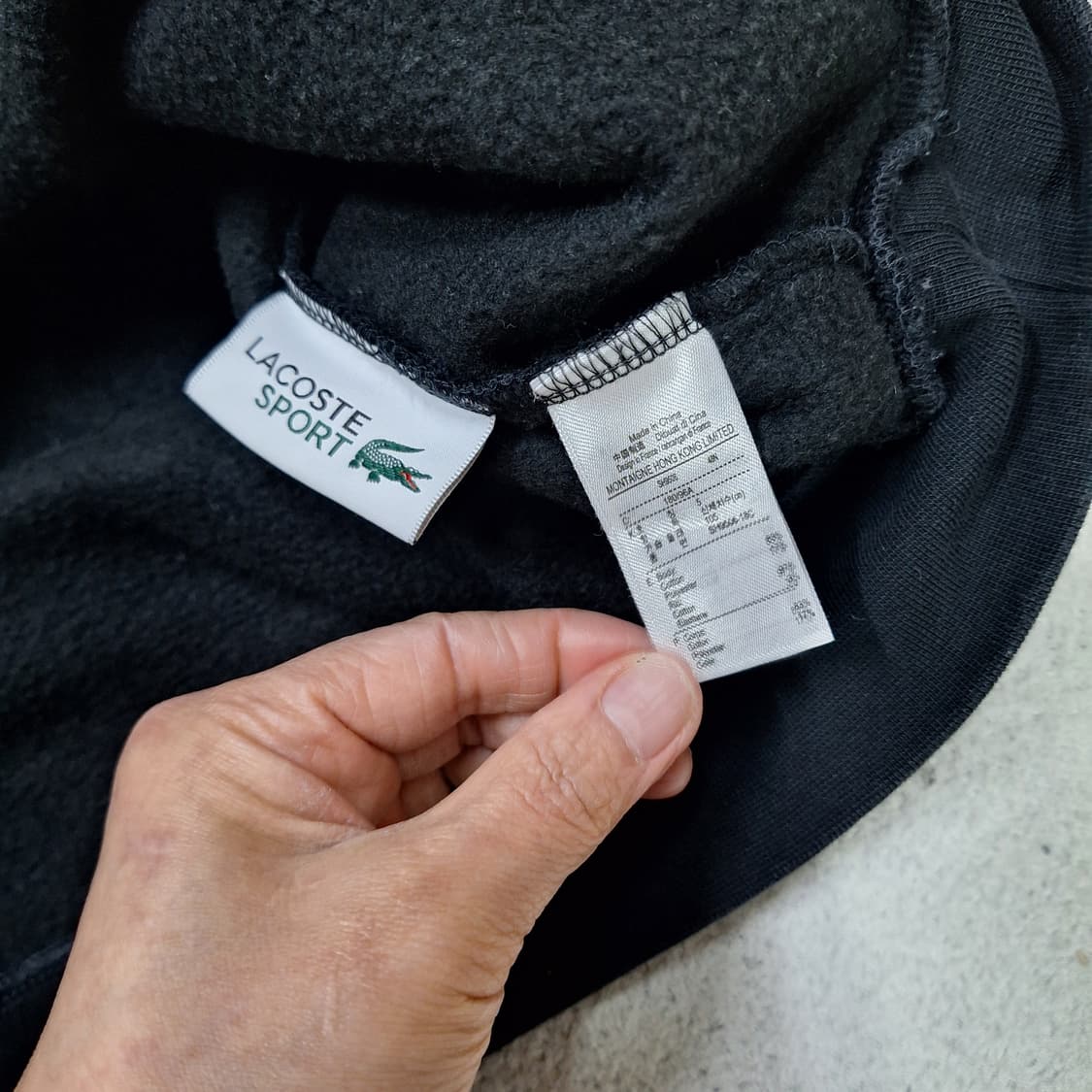 라코스테스포츠 기모맨투맨5 상품이미지3