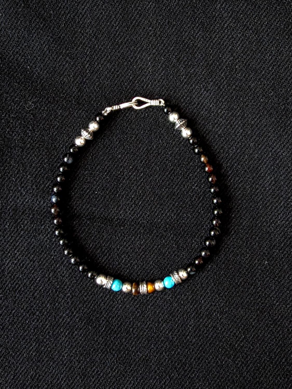 3Cross  silver925 black 3wing bracelet 상품이미지1