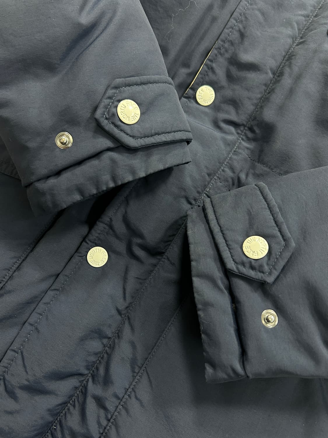 노스페이스 화이트라벨 구스다운 베이지 패딩 M  상품이미지7