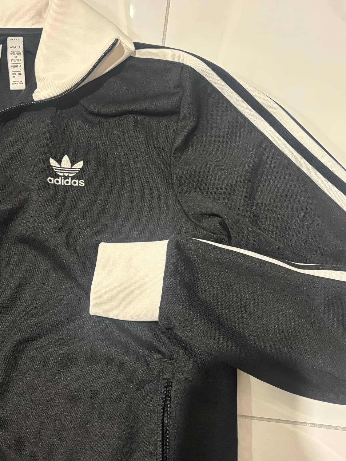 아디다스 베켄바우어 트랙 자켓 블랙 m 상품이미지6