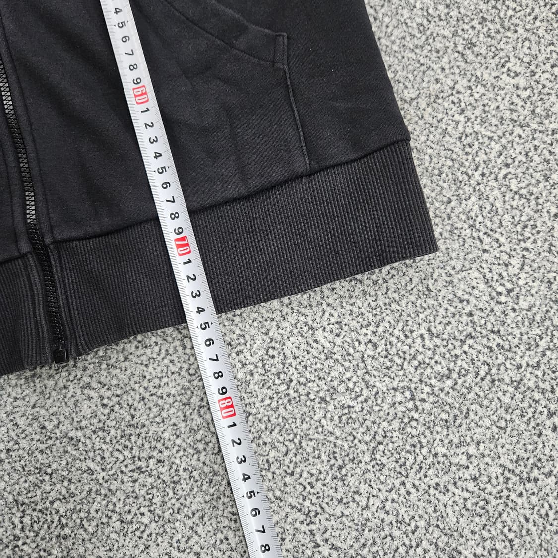 [L] 휠라 레귤러핏 스몰로고 집업 후드 자켓 1104JM2 상품이미지7