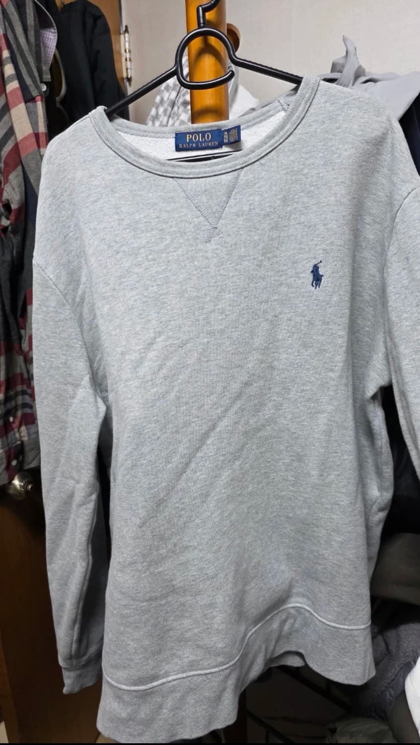 폴로 랄프로렌 그레이 맨투맨 XL 상품이미지1