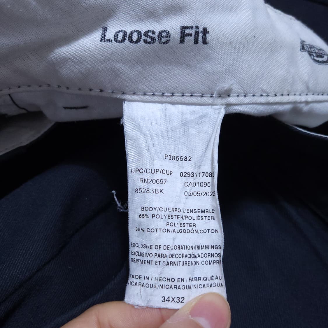 Dickies 디키즈 남 34X32 바지 0410 상품이미지7