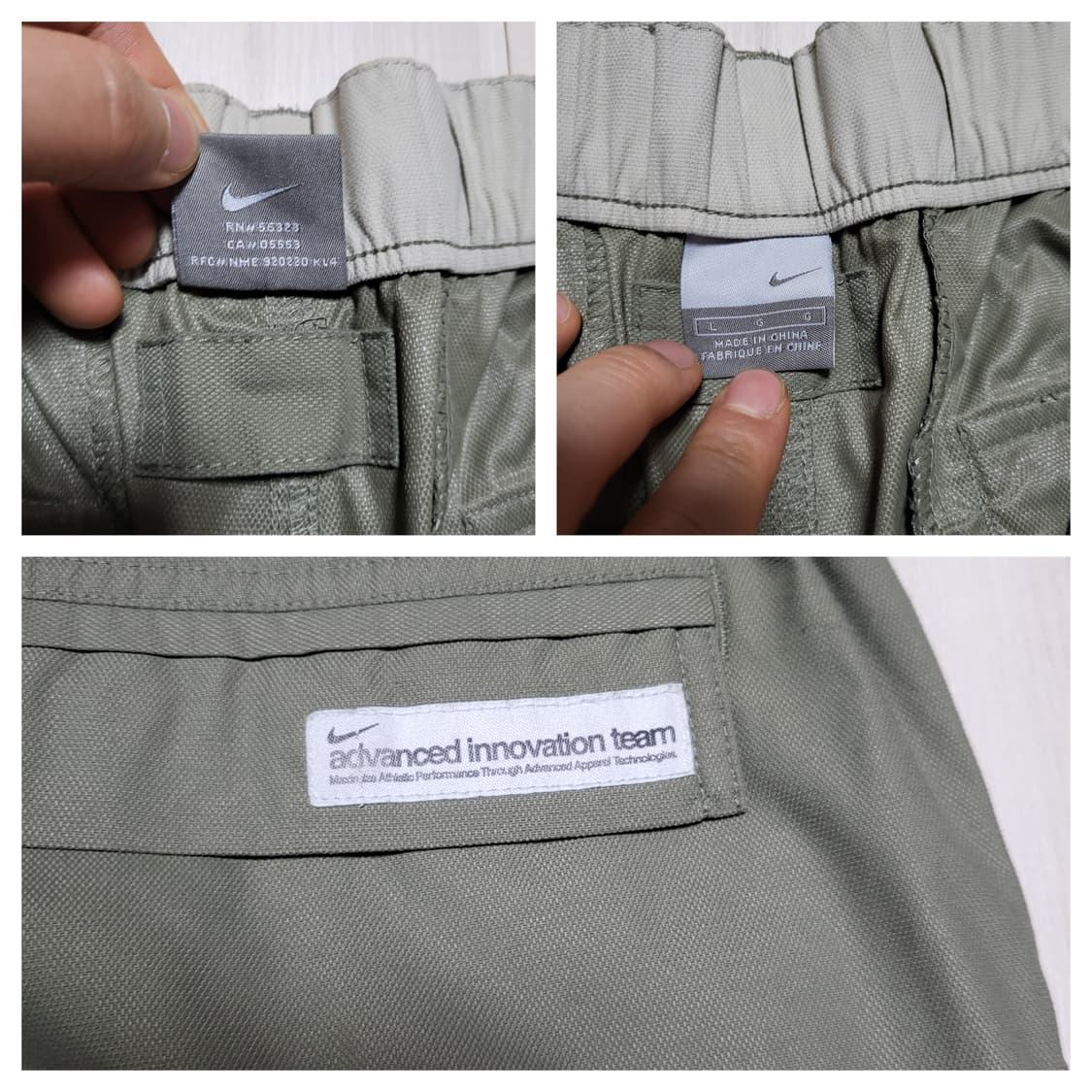 (L) 00s y2k og nike 나이키 아카이브 유틸리티 카고팬츠 상품이미지8