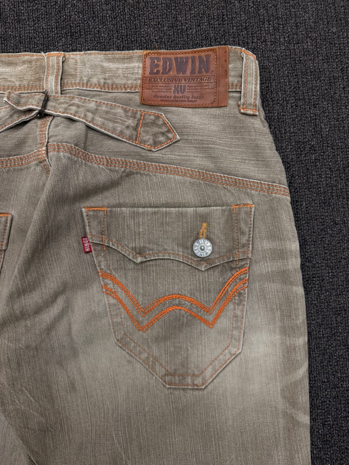 32)에드윈 빈티지 XVS411 빈티지 워싱 데님팬츠 상품이미지5