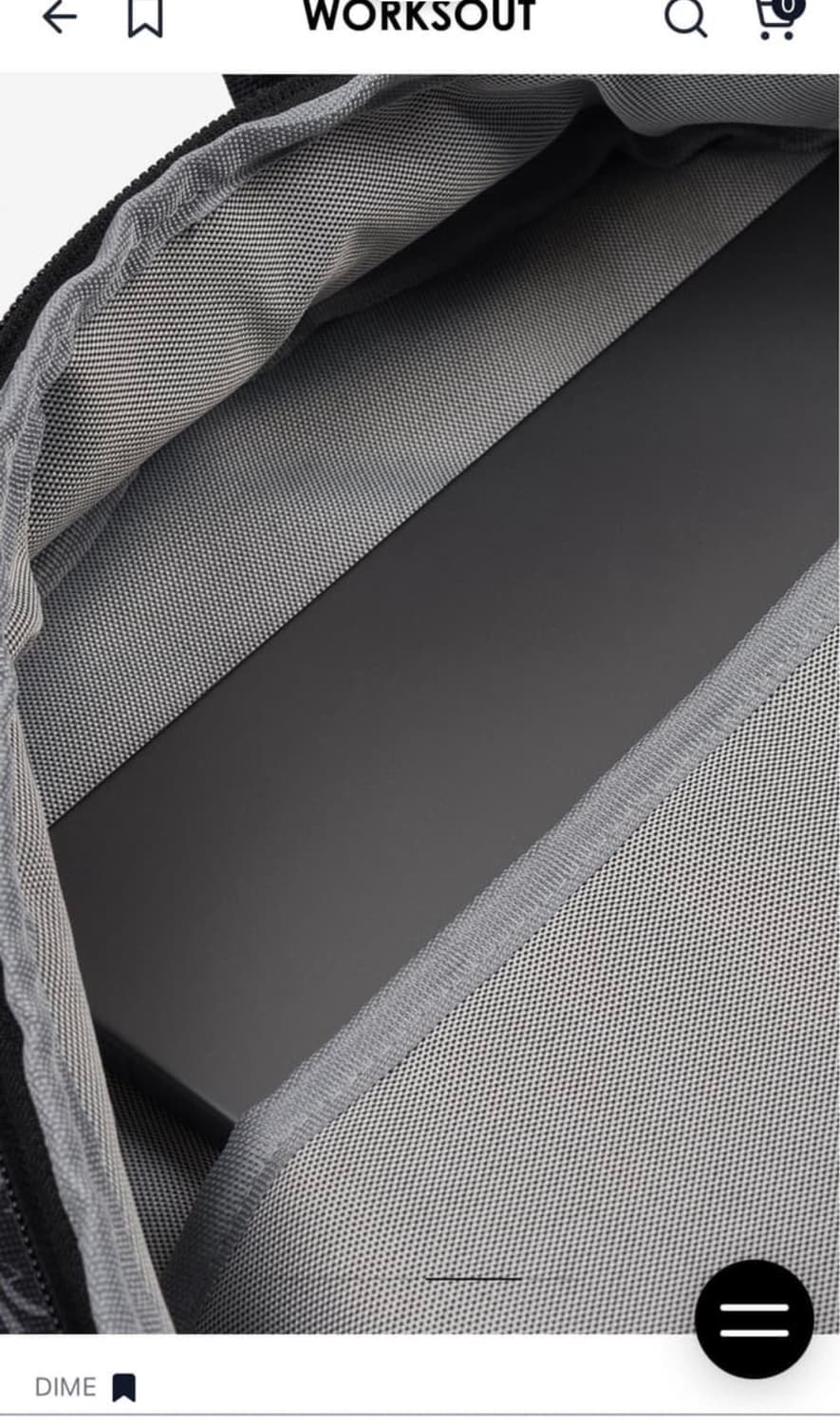 DIME HAHA BACKPACK 상품이미지3