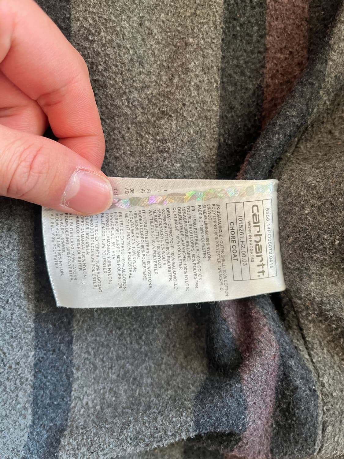 칼하트 자켓 판매합니다 상품이미지8