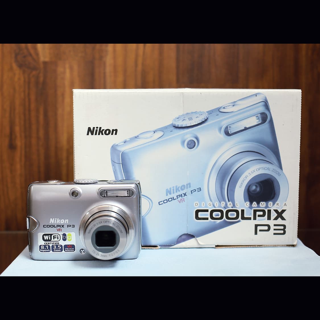 레어<준민트급>니콘 쿨픽스 P3 (p4) 빈티지 디카 박스세트 상품이미지1