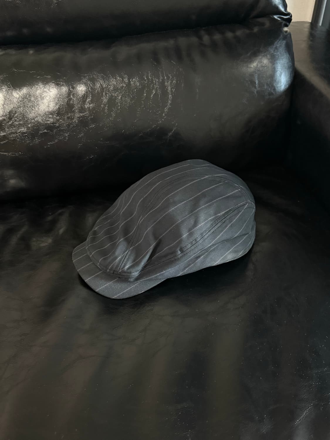 [빈티지] 스트라이프 헌팅캡 상품이미지1