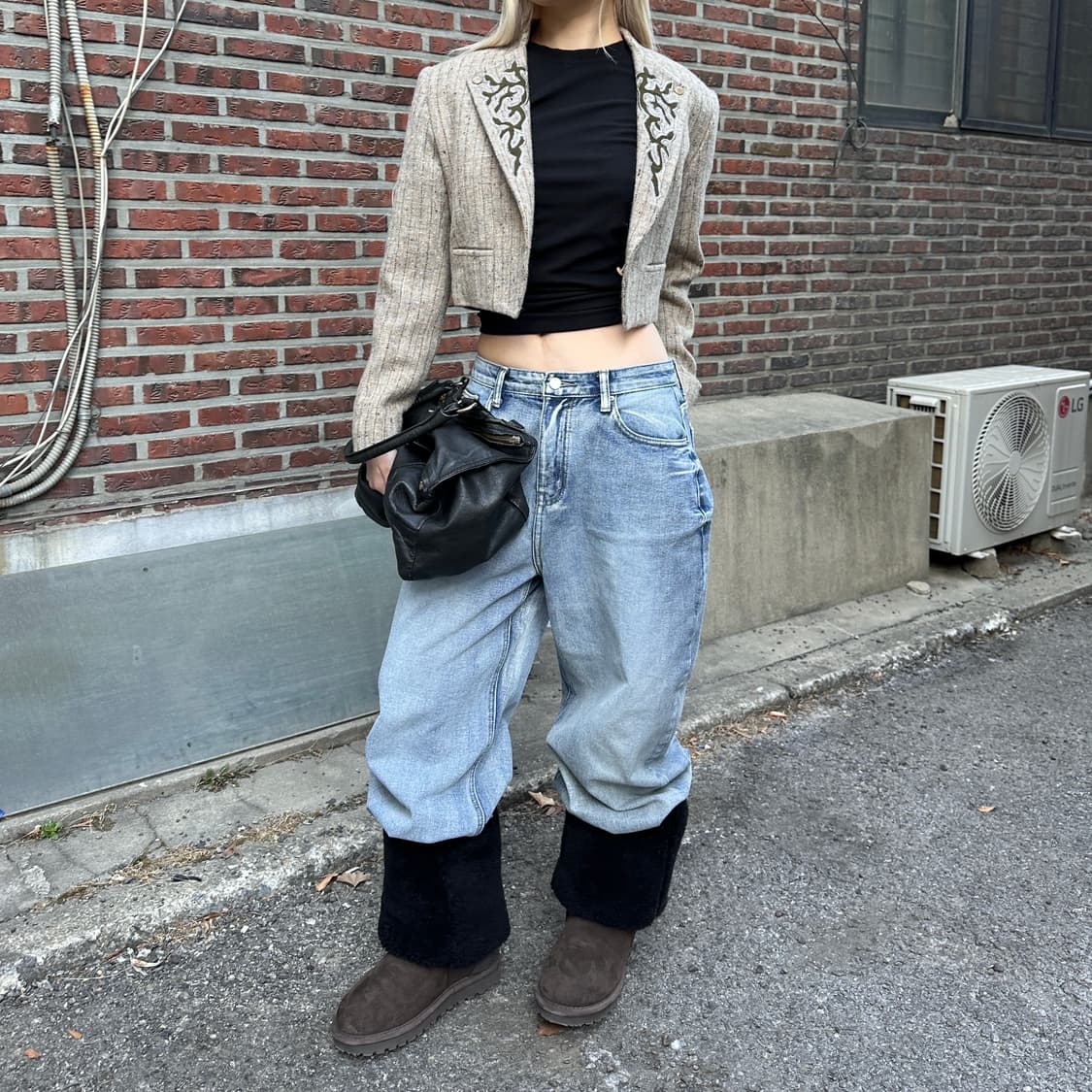 00s 겐조 크롭 블레이저 자켓 상품이미지8