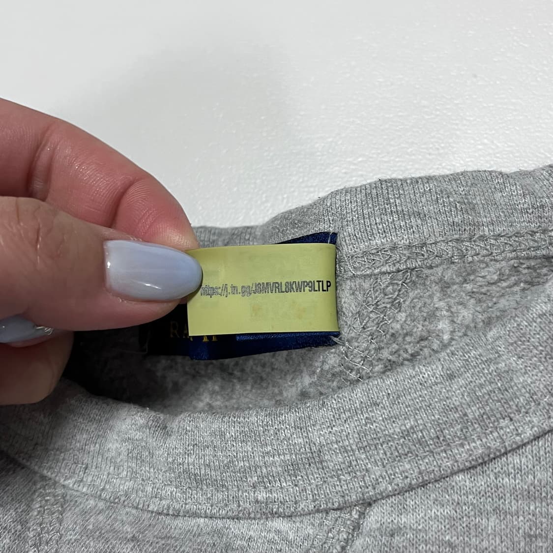 [정품] 폴로 그레이 / 네이비포니 맨투맨 [ M ] 상품이미지6