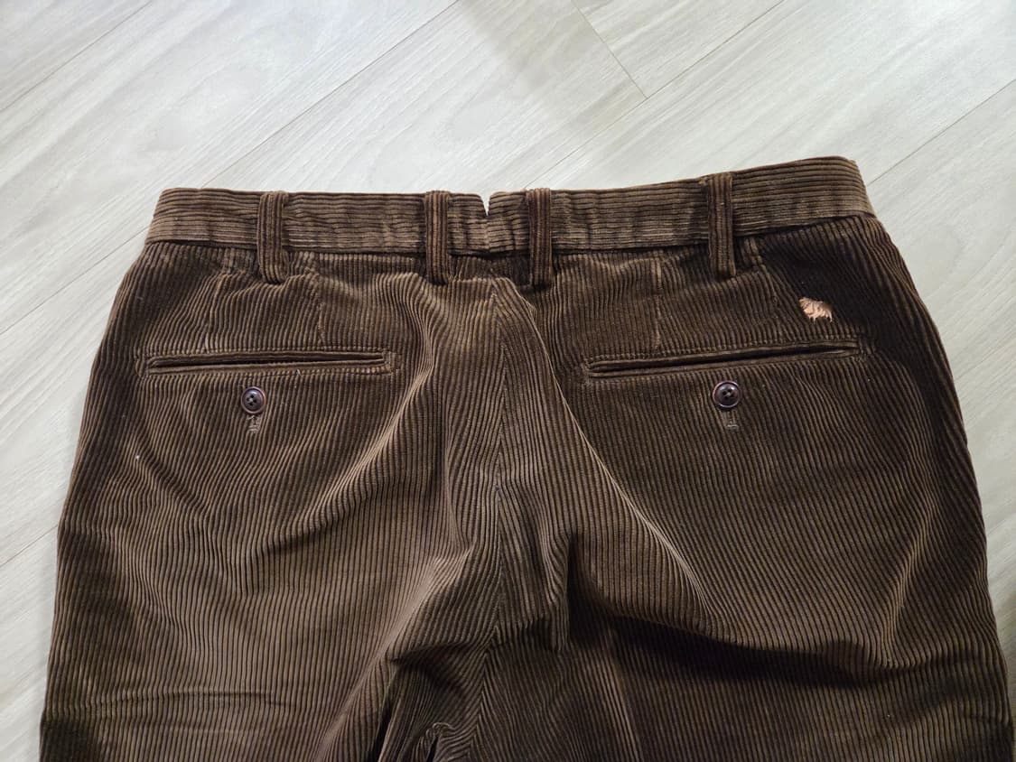 바스통 603 다크브라운 코듀로이 팬츠 상품이미지5