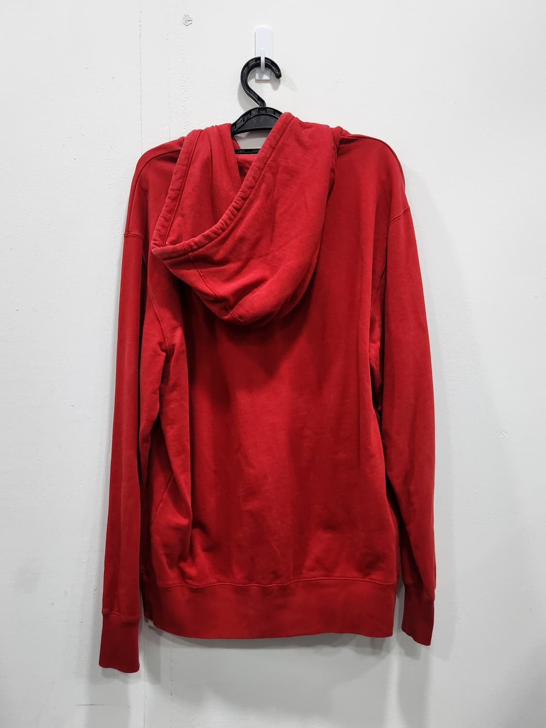 타미힐피거 레드 빅로고 후드티 L 상품이미지3