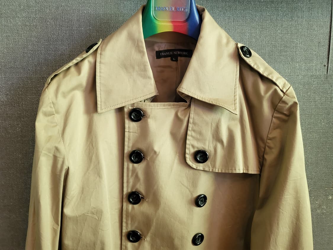 [미사용 새상품] 프랭키뉴욕 베이지 트랜치코트 상품이미지2