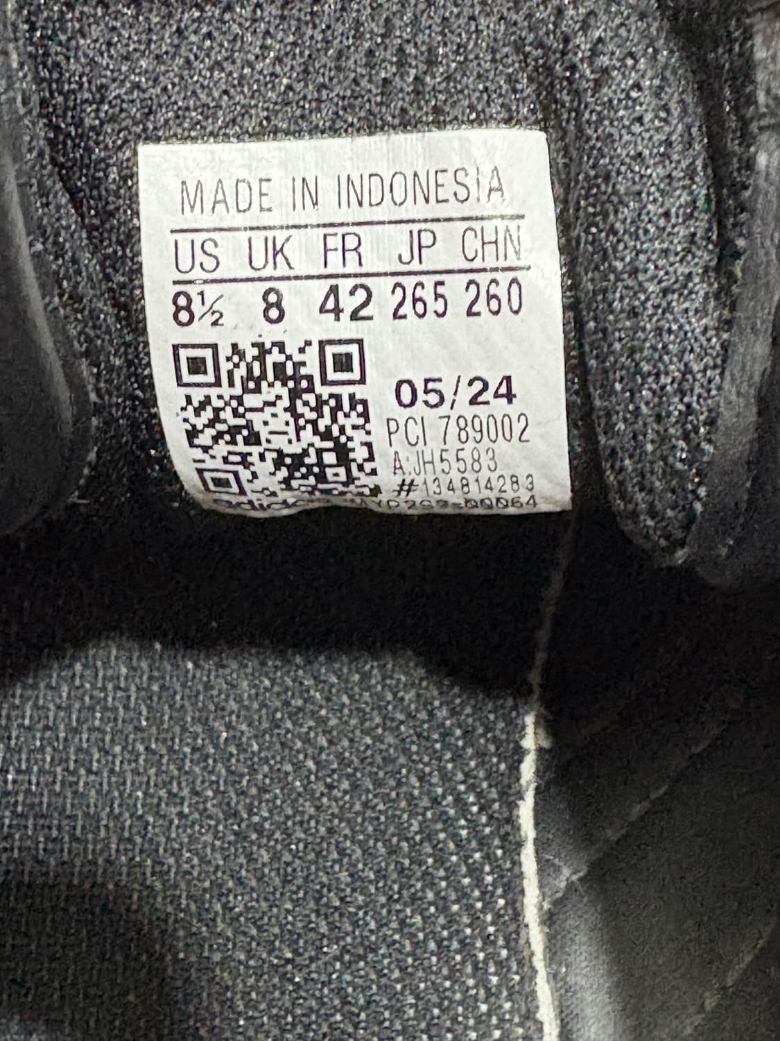 아디다스 컨트리2 올블랙 상품이미지5