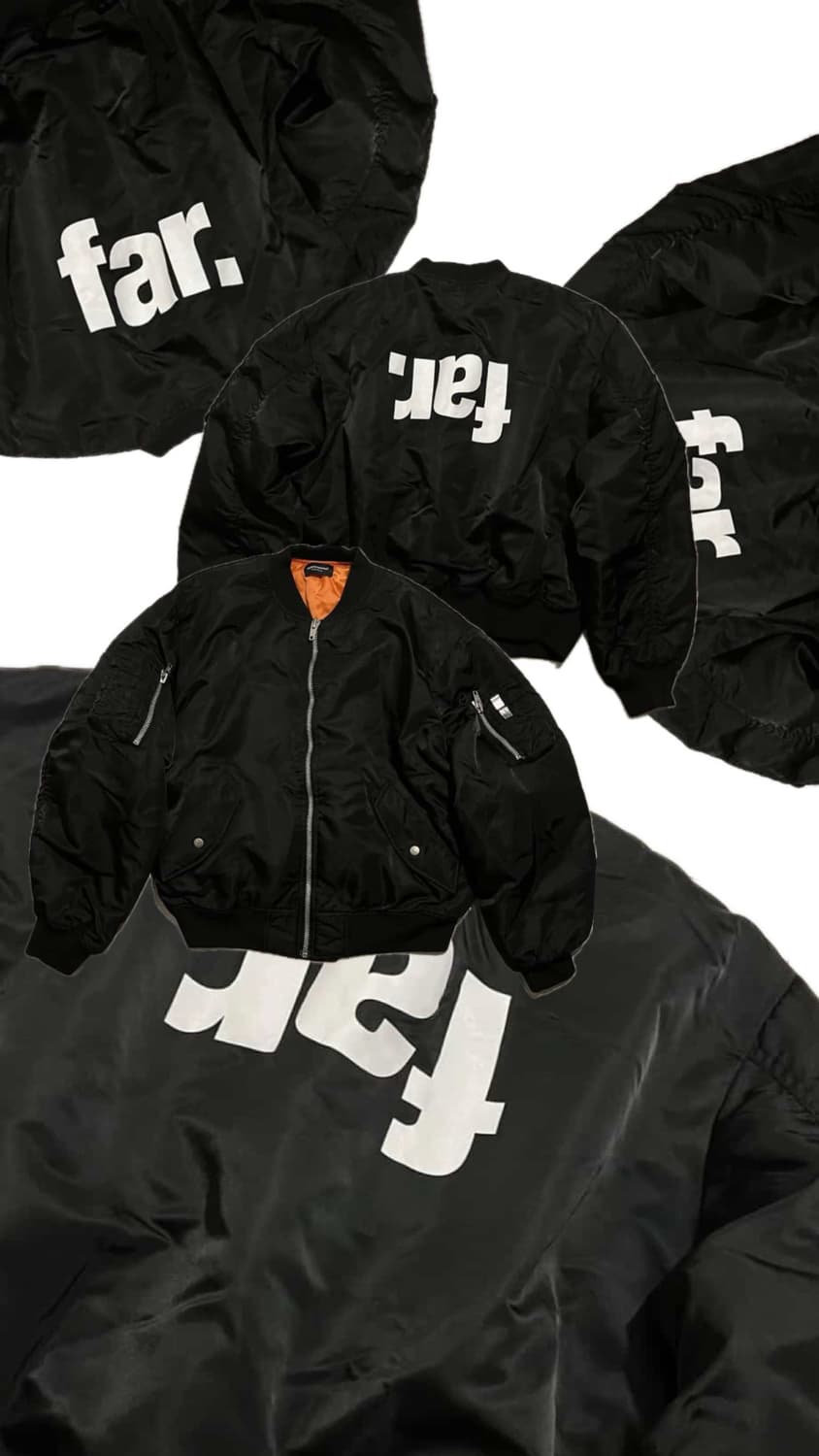 FarFromWhat 파프롬왓 ma-1 자켓 미발매 샘플 상품이미지4