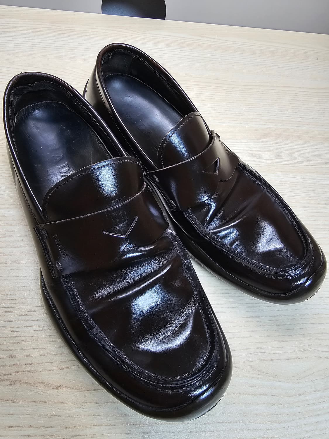 프라다 빈티지 페니 로퍼 상품이미지1