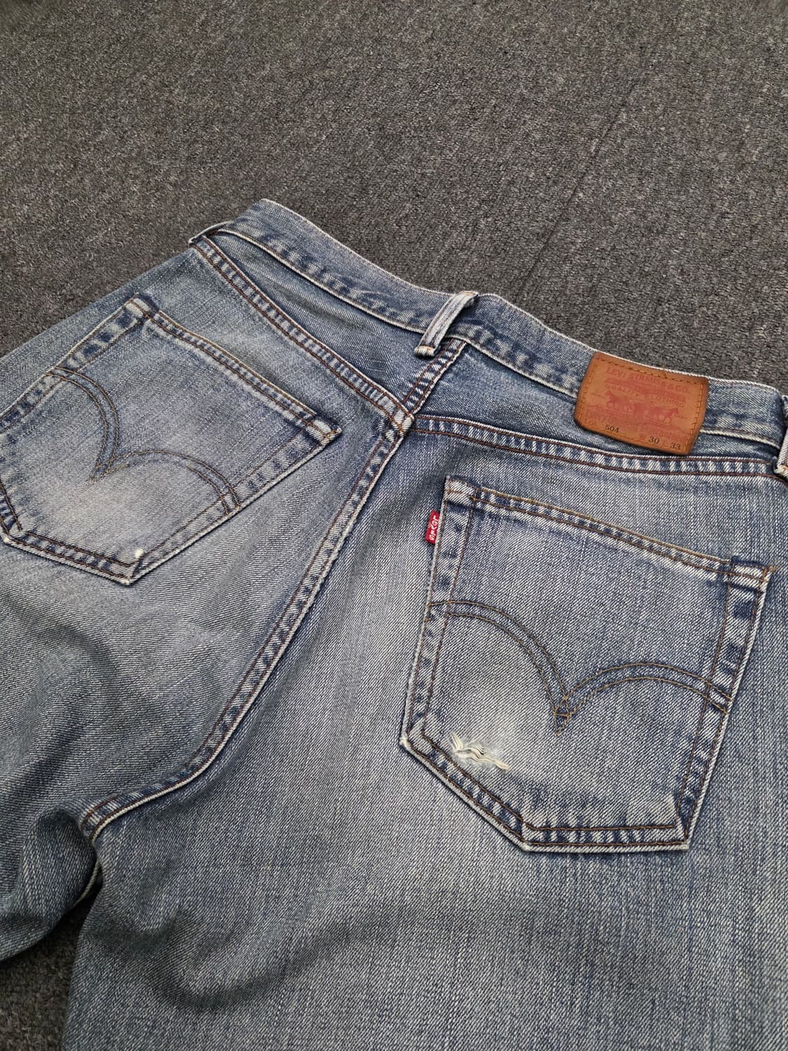 00s Levis 리바이스 504 데님팬츠 (JPN) 상품이미지7