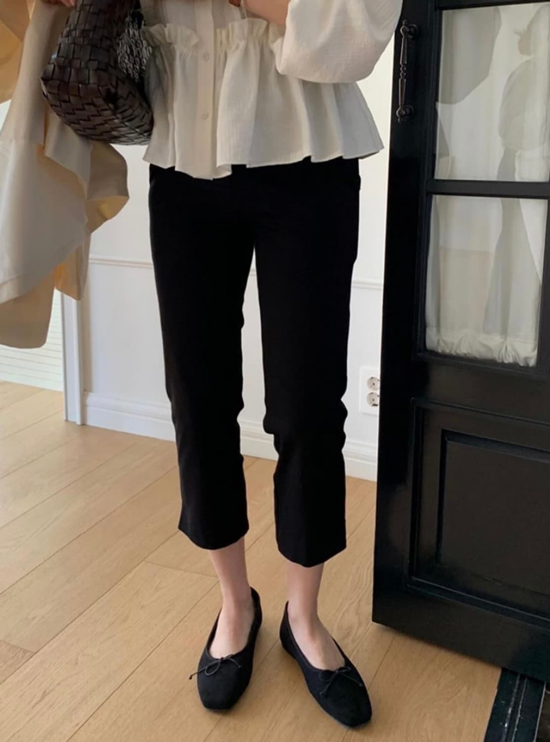 프리티영띵 스판 카프리 팬츠(m) 상품이미지5