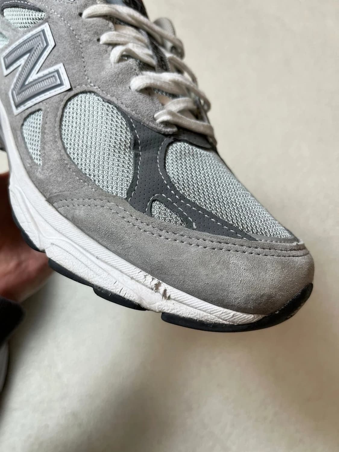 뉴발란스 990 v3 made in USA 그레이 스니커즈 A1884 상품이미지5