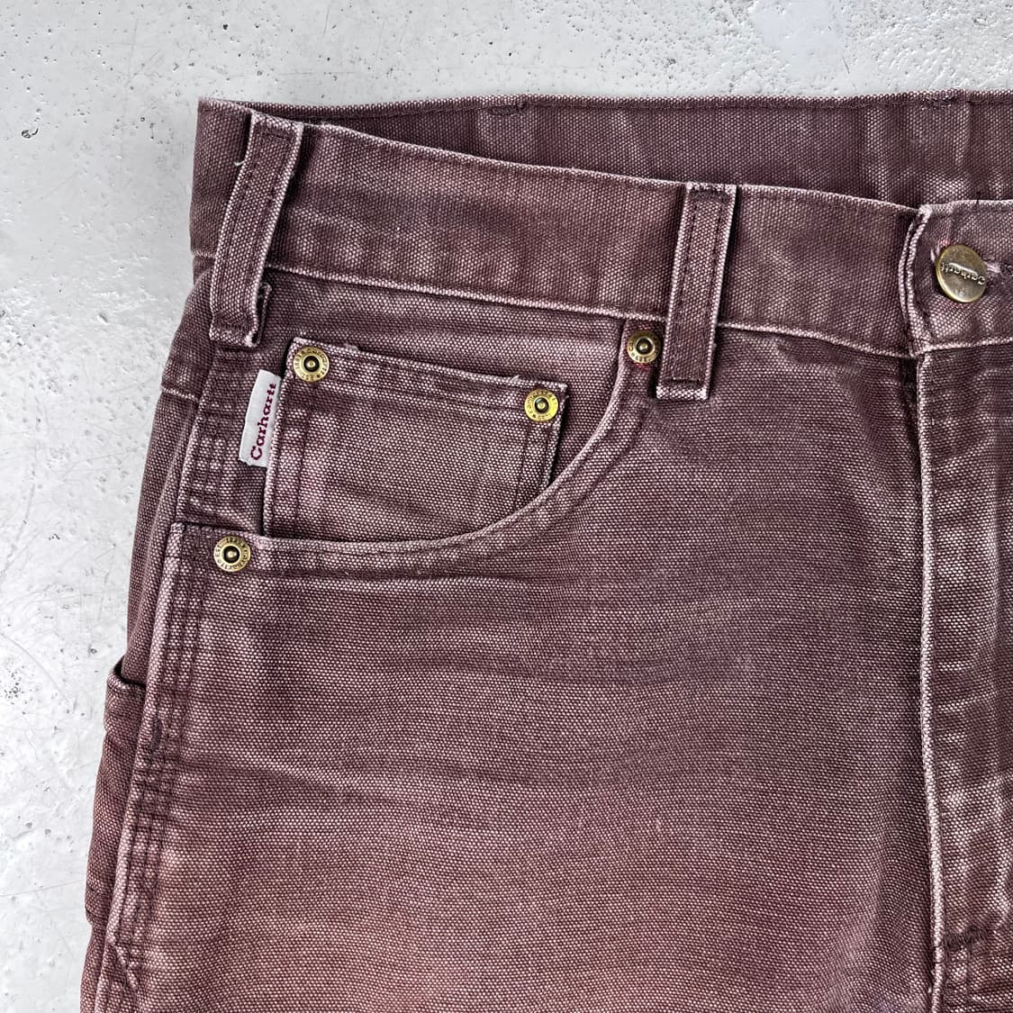 빈티지 칼하트 더블 해머루프 카펜터 팬츠 B174DKB 상품이미지5