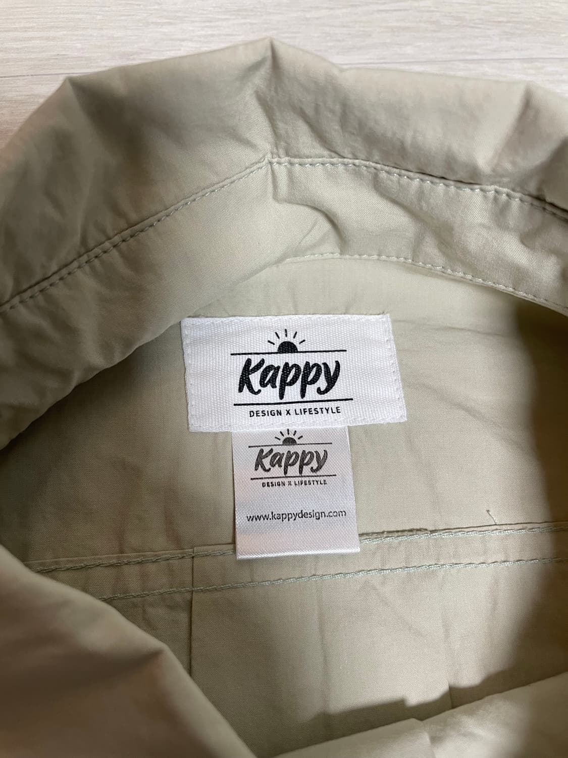 kappy 캐피디자인 유틸리티 하프셔츠 상품이미지8