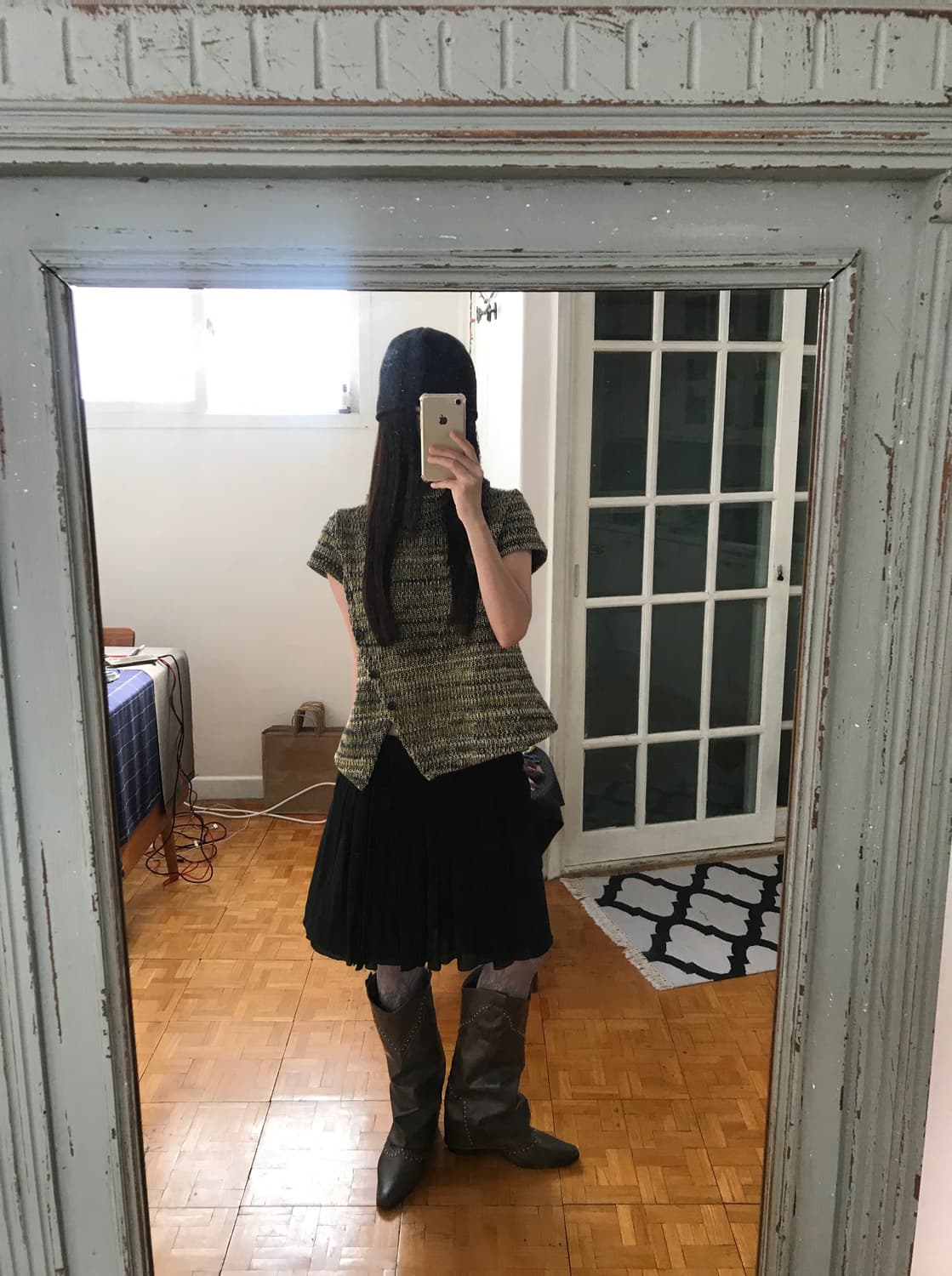vintage wool skirt 상품이미지2