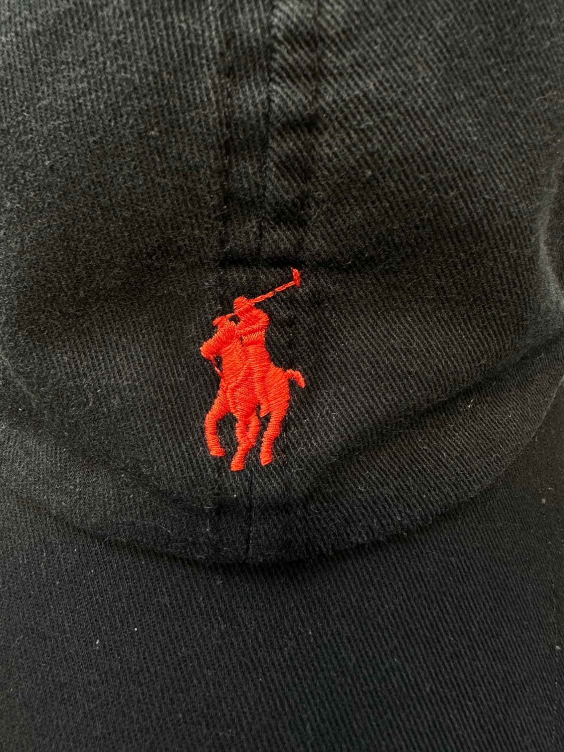 폴로 랄프로렌 블랙 볼캡 상품이미지2