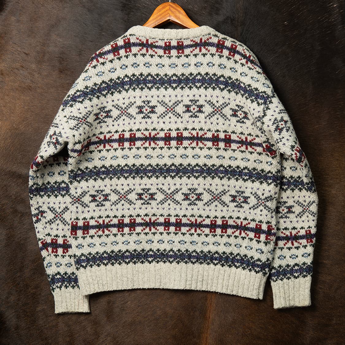 [105] 80s~ 울리치 페어아일 노르딕 스웨터  상품이미지5