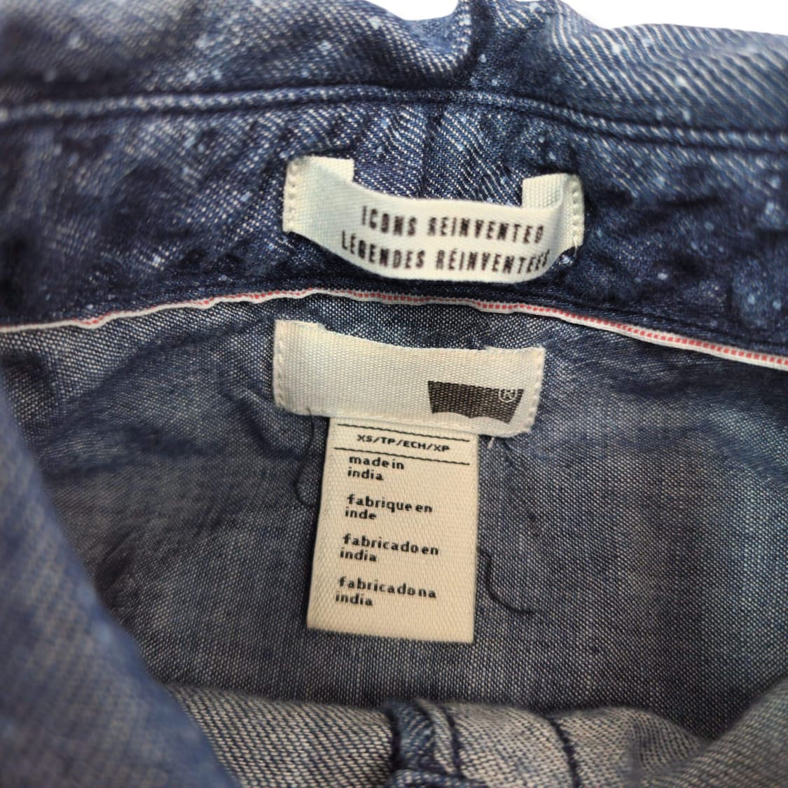  LEVI'S 리바이스 웨스턴 데님 셔츠 상품이미지7
