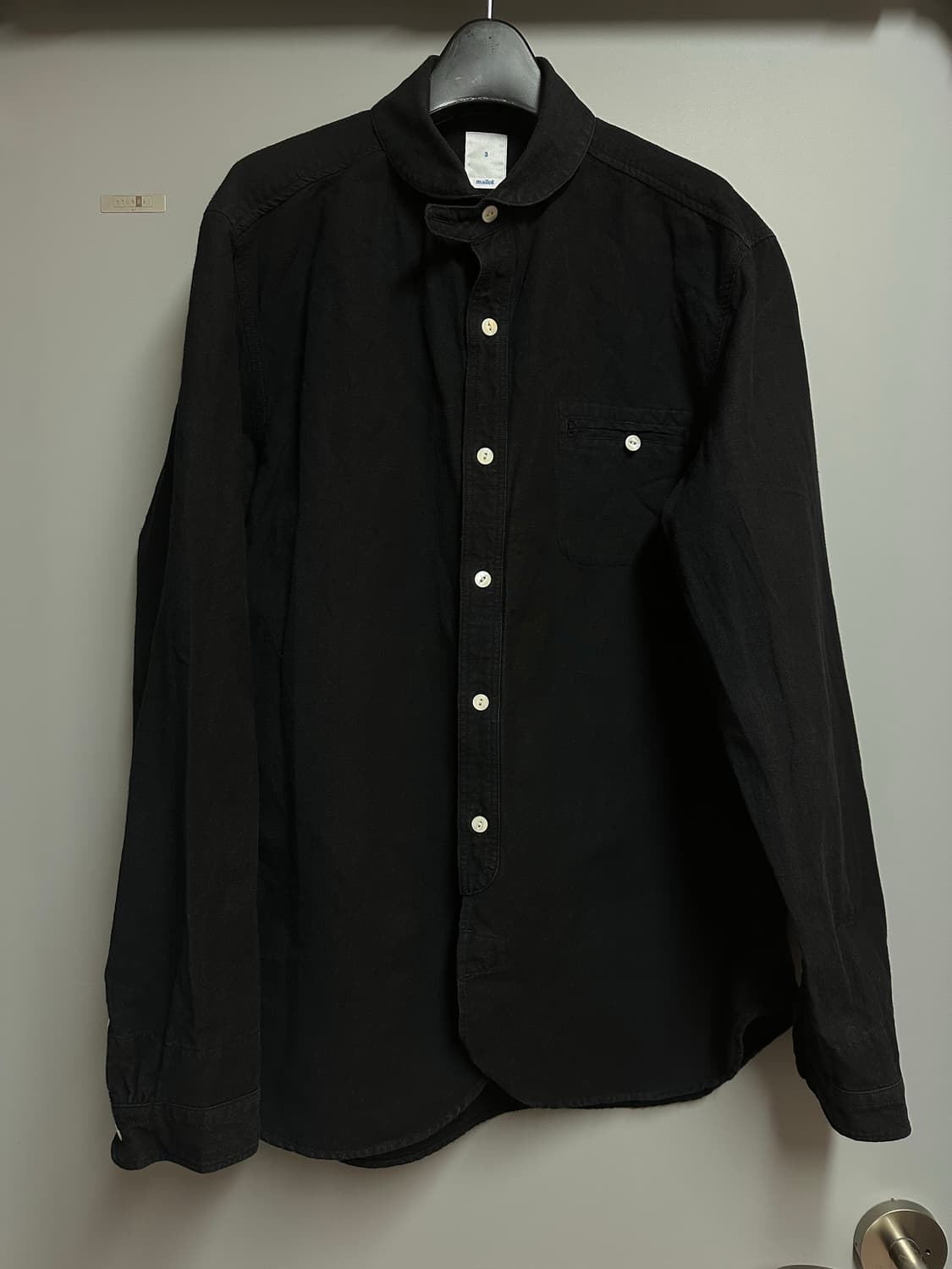 마일럿 maillot 선셋 셔츠 블랙 3사이즈 상품이미지1