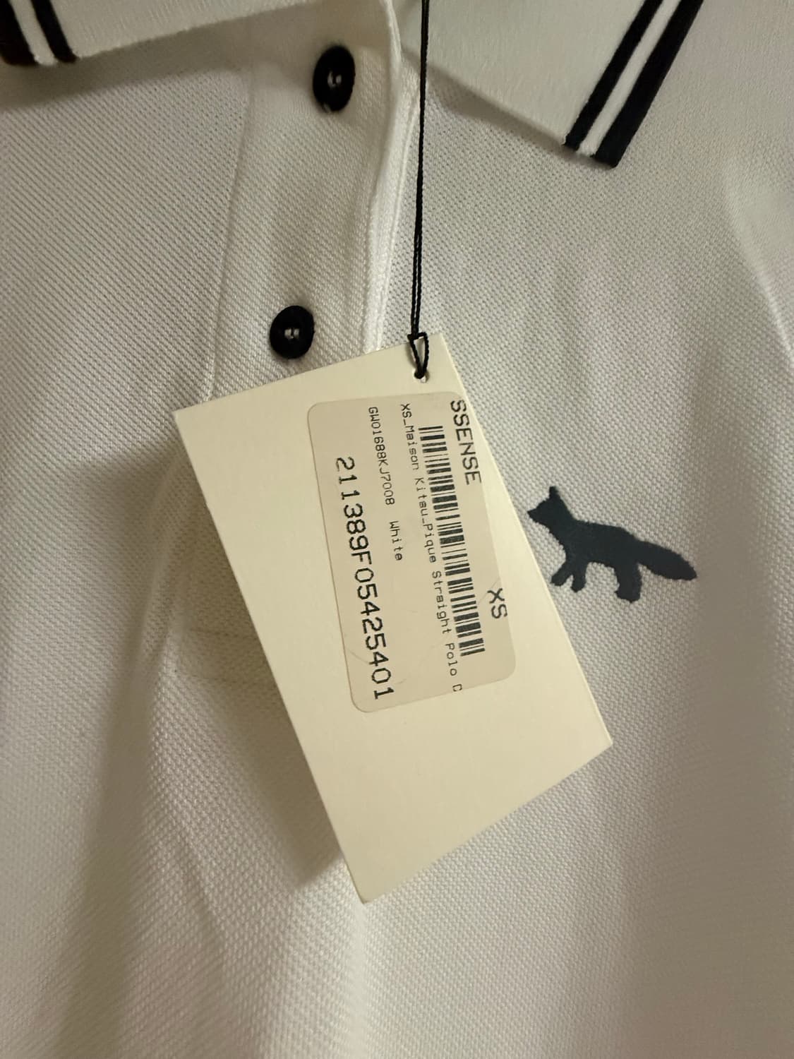 메종키츠네 폴로 원피스 xs 새상품 상품이미지2