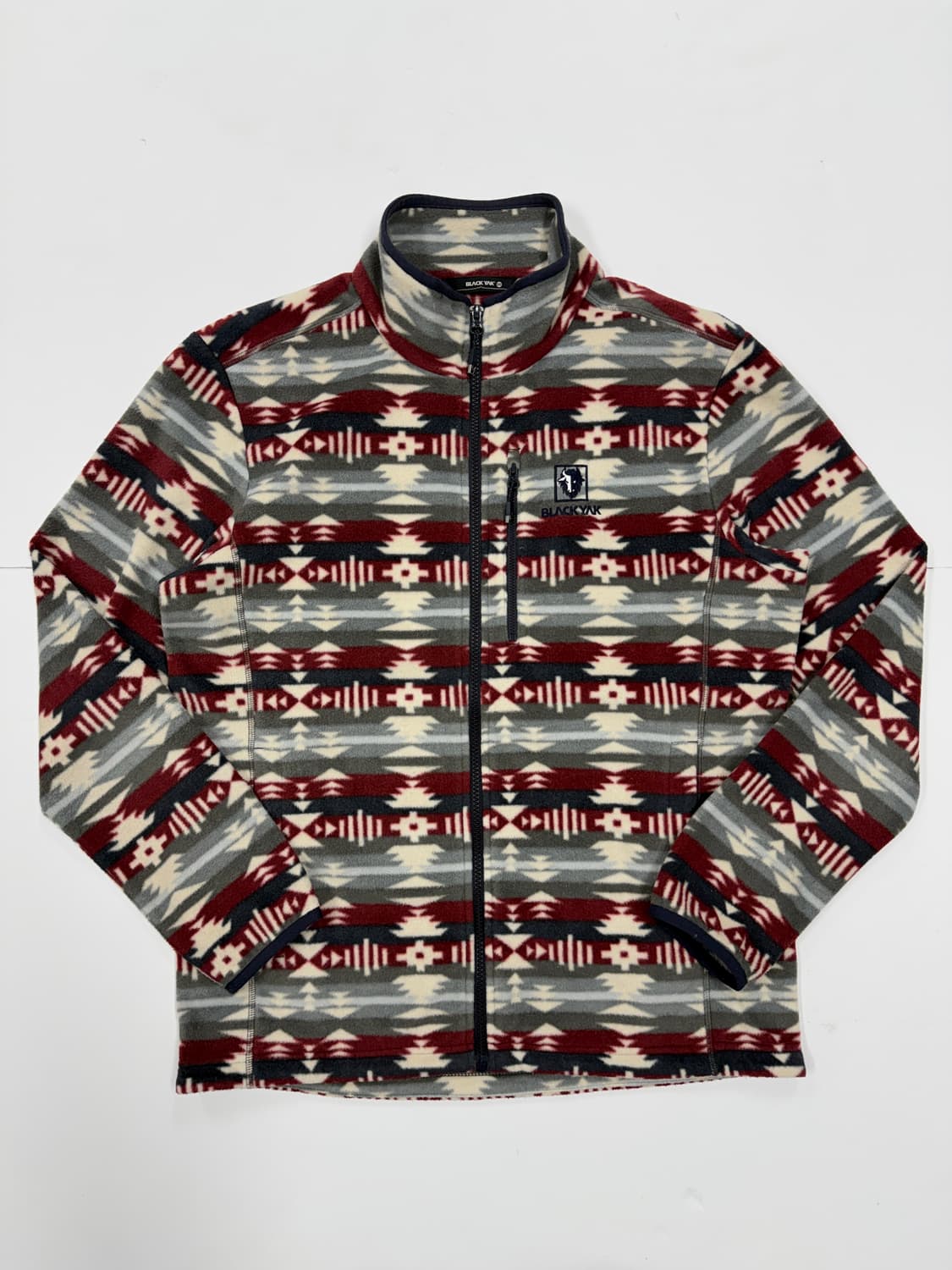 블랙야크 에스닉 패턴 플리스 집업 자켓 상품이미지1