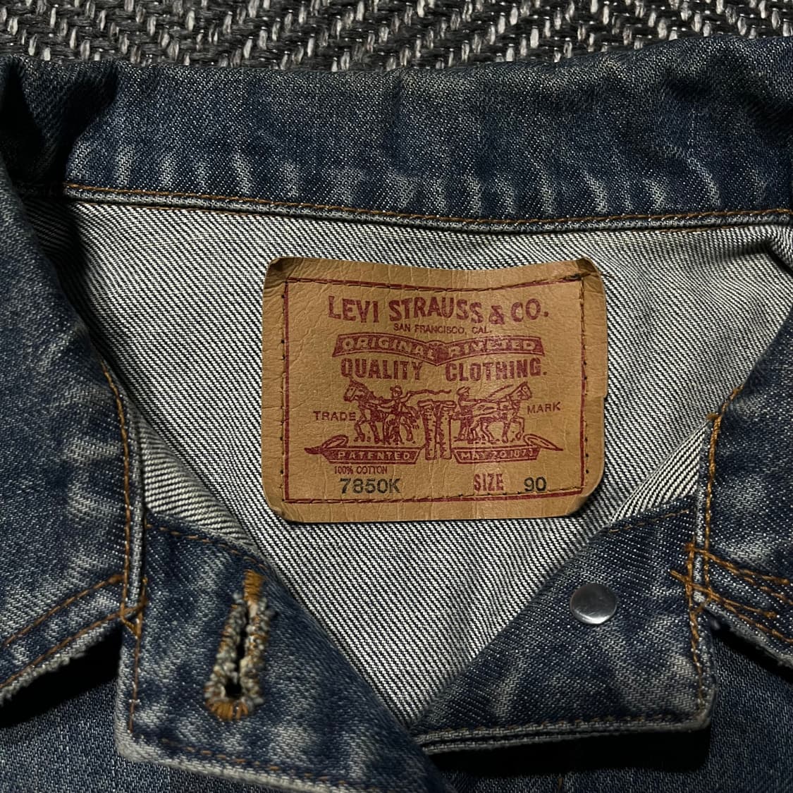 LEVIS 리바이스 데님 트러커 자켓 상품이미지3