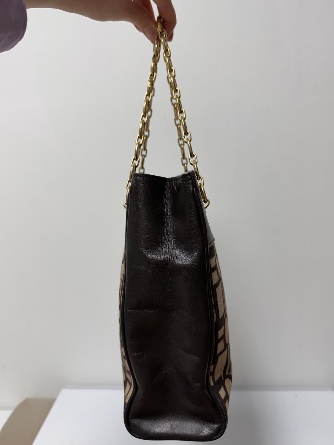 [정품] 셀린 트리옴피 백 체인 숄더 핸드백 상품이미지4