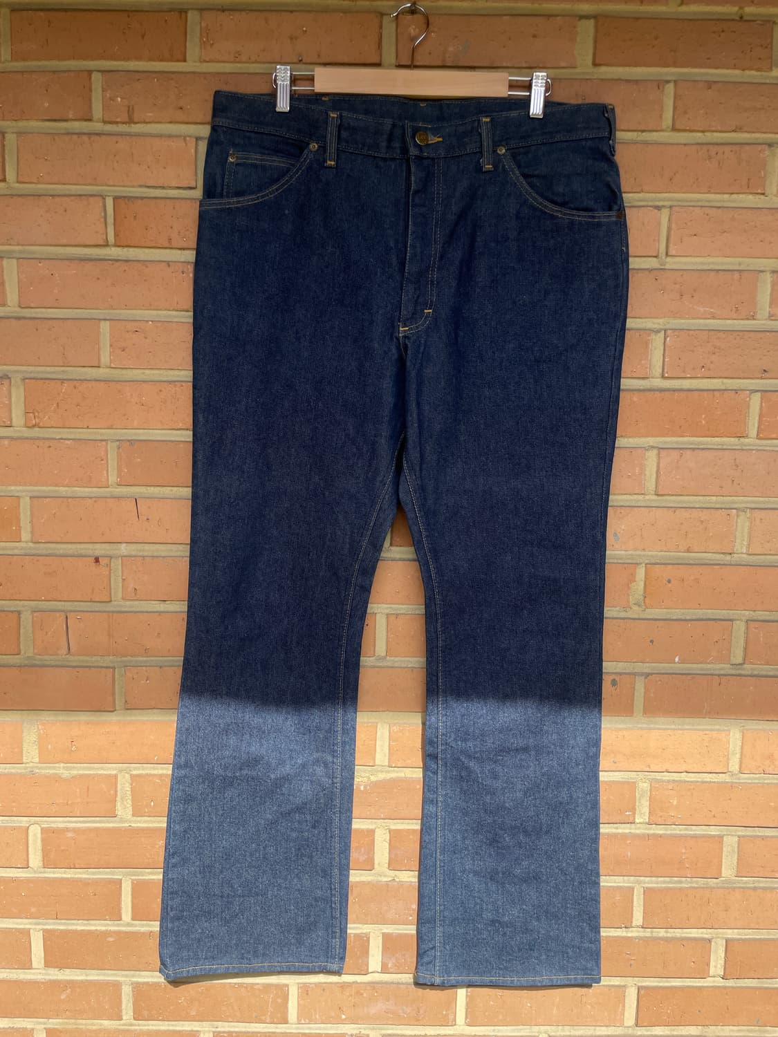 [38x32] 90s USA Lee 리 라이더스 진청 데님 팬츠  상품이미지1