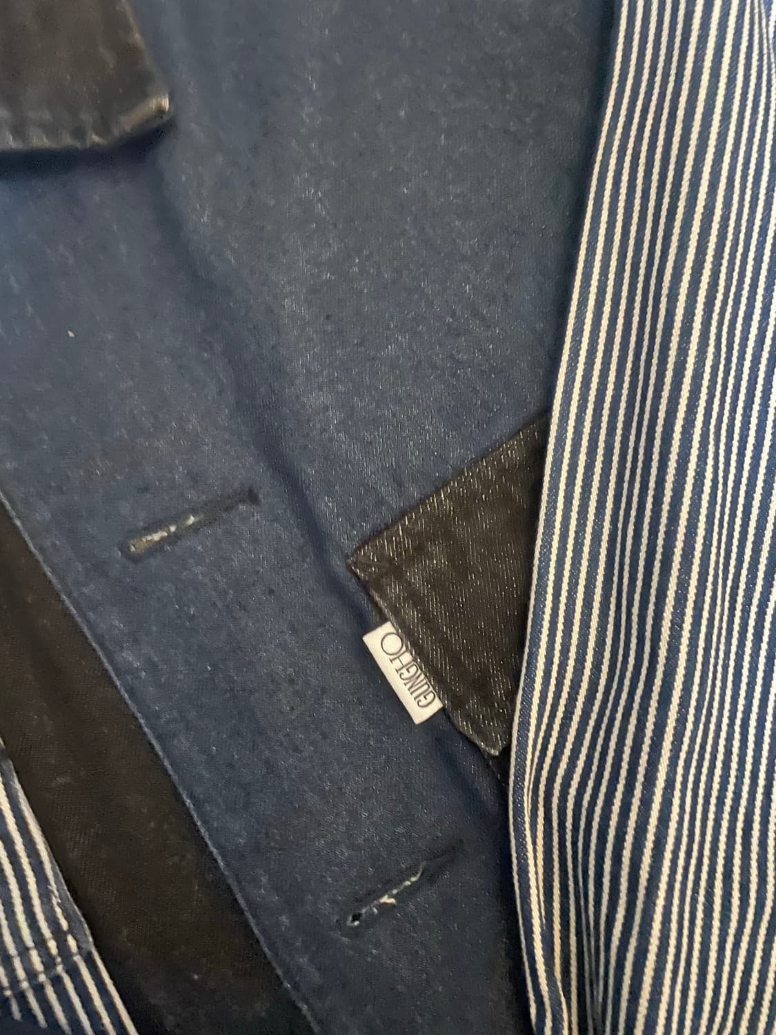 궁호 GUNG HO 데님셔츠 M we 상품이미지3