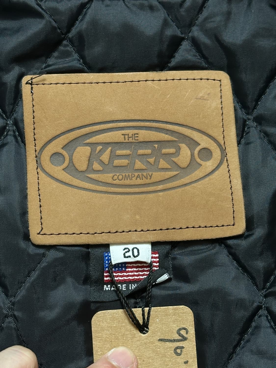 90's USA Made 크롭 레더 자켓 빈티지 라이더 자켓 상품이미지9