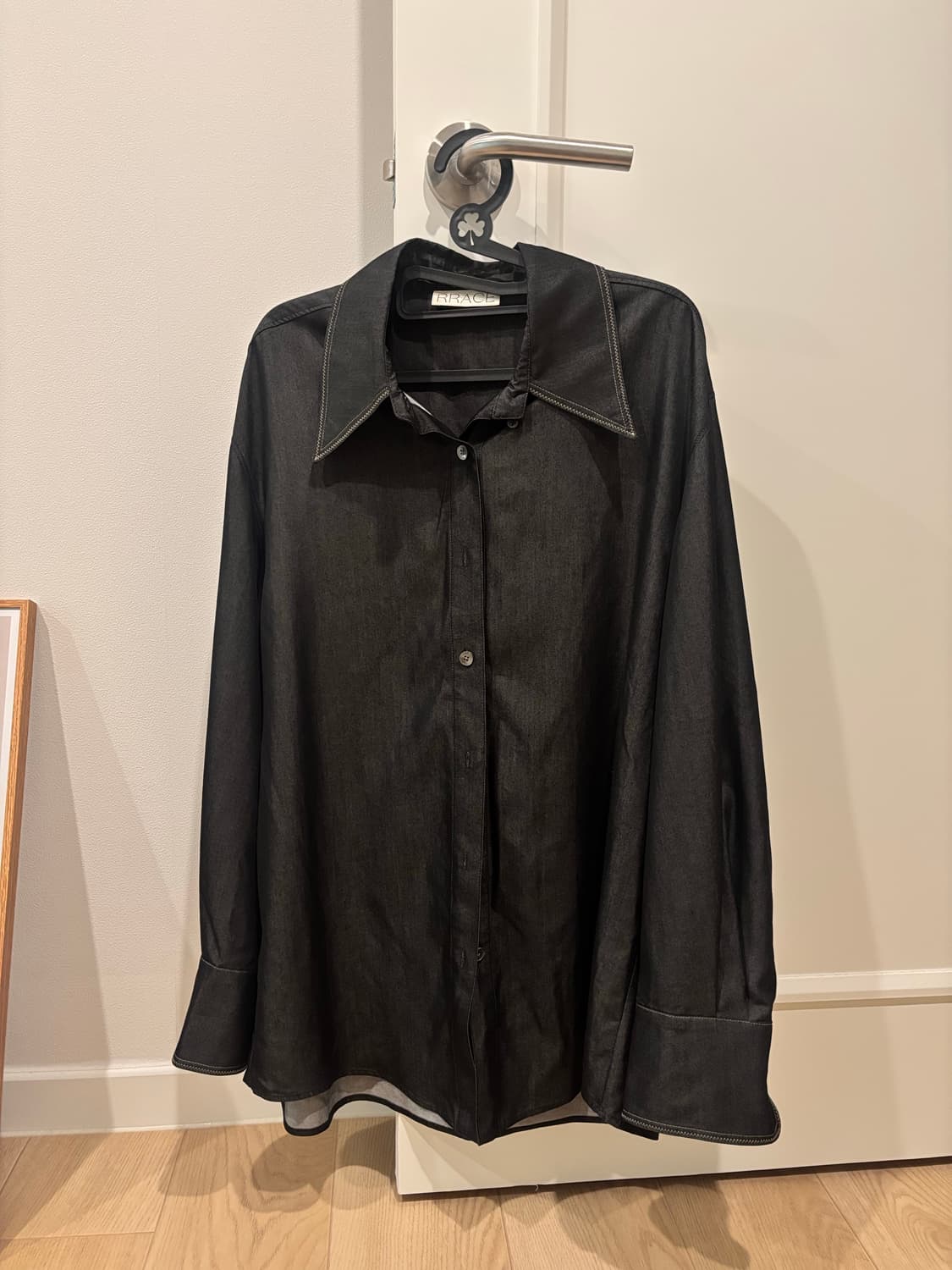 Rrace stitct shirt 트위스트 스티치 셔츠 상품이미지7