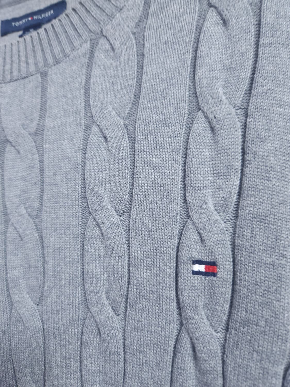 타미힐피거 케이블 니트, XL~2XL 상품이미지2