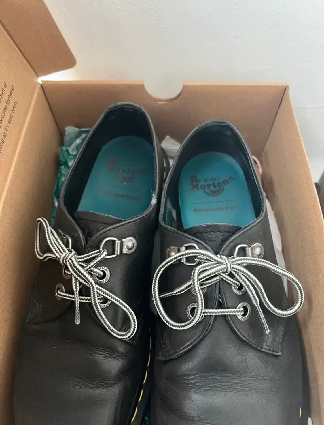 닥터마틴x디네댓 1461 왁스드 풀 그레인 상품이미지3